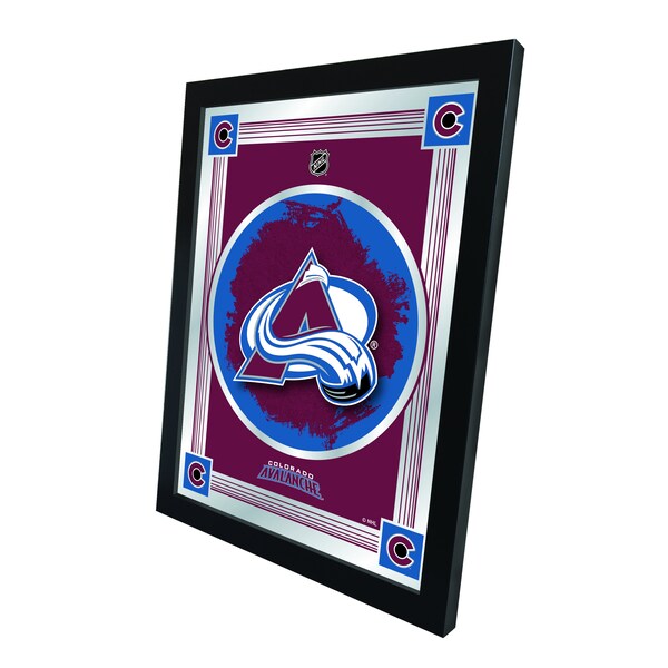 Colorado Avalanche 17 X 22 Logo Mirror